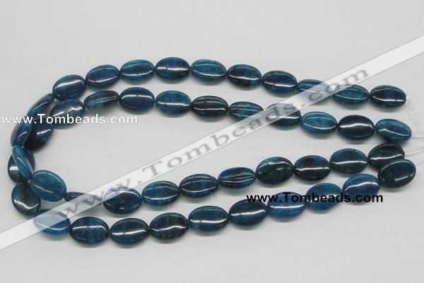 CAP64 15.5 inches 13*18mm oval dyed apatite gemstone beads wholesale