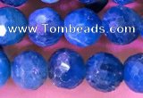 CAP658 15.5 inches 6mm faceted round apatite gemstone beads