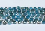 CAP700 15.5 inches 6*8mm faceted oval apatite beads