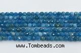 CAP705 15.5 inches 6mm faceted round apatite gemstone beads wholesale