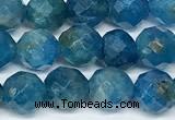 CAP741 15 inches 6mm faceted round apatite beads