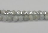 CAQ100 15.5 inches 4mm round AB grade natural aquamarine beads