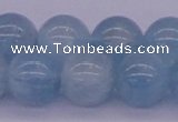 CAQ127 15.5 inches 16mm round AAA grade natural aquamarine beads