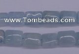 CAQ153 15.5 inches 10*12mm rectangle natural aquamarine beads