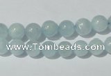 CAQ201 15.5 inches 8mm round natural aquamarine beads wholesale