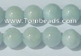 CAQ204 15.5 inches 13mm round natural aquamarine beads wholesale