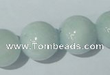 CAQ207 15.5 inches 18mm round natural aquamarine beads wholesale