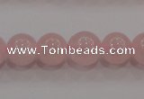 CAQ480 15.5 inches 4mm round natural pink aquamarine beads