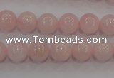 CAQ483 15.5 inches 10mm round natural pink aquamarine beads