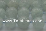 CAQ503 15.5 inches 10mm round natural aquamarine beads