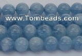 CAQ536 15.5 inches 6mm round AAA grade natural aquamarine beads