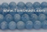 CAQ536 15.5 inches 6mm round AAA grade natural aquamarine beads