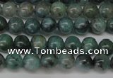 CAQ600 15.5 inches 4mm round aquamarine gemstone beads