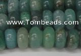 CAQ611 15.5 inches 5*8mm rondelle aquamarine gemstone beads