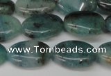 CAQ629 15.5 inches 12*16mm oval aquamarine gemstone beads