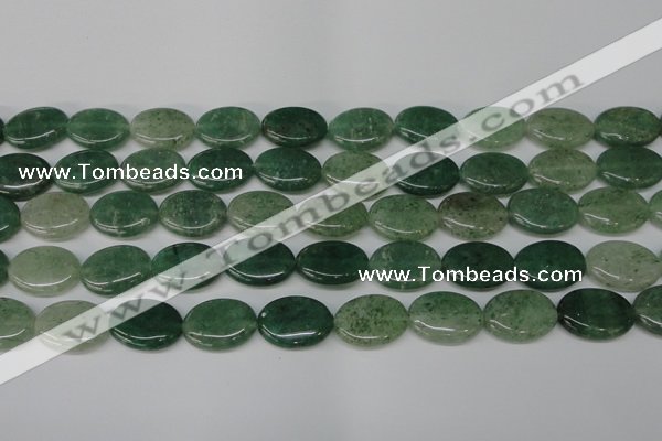 CAQ633 15.5 inches 13*18mm oval aquamarine gemstone beads