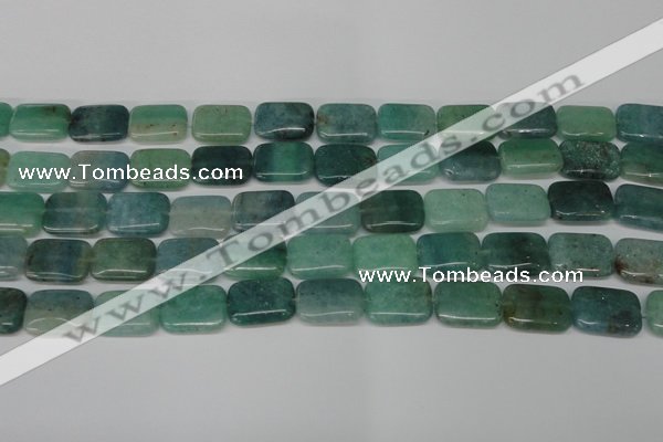 CAQ646 15.5 inches 13*18mm rectangle aquamarine gemstone beads