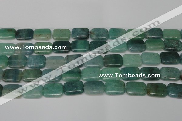 CAQ647 15.5 inches 15*20mm rectangle aquamarine gemstone beads