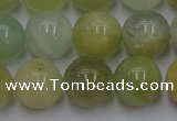 CAQ755 15.5 inches 14mm round aquamarine beads wholesale