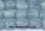 CAQ940 15 inches 6*6mm – 6*8mm nuggets aquamarine beads