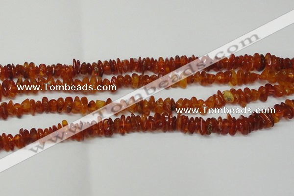 CAR115 16 inches 3*6mm - 4*8mm natural amber chips beads