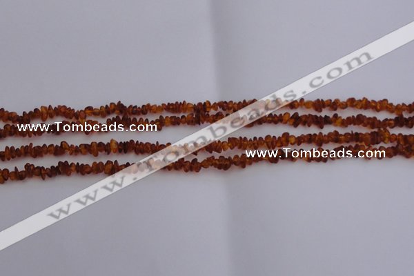 CAR201 24 inches 3*6mm natural amber chips beads wholesale