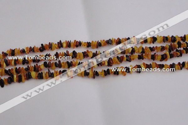 CAR204 24 inches 3*8mm natural amber chips beads wholesale