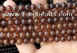 CAR232 15.5 inches 6mm - 7mm round natural amber beads wholesale