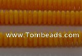 CAR408 15.5 inches 2*6mm rondelle synthetic amber beads wholesale