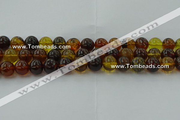 CAR506 15.5 inches 14mm - 15mm round natural amber beads wholesale