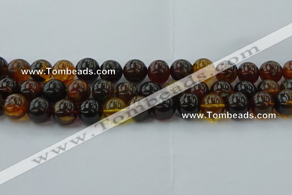 CAR509 15.5 inches 15mm - 16mm round natural amber beads wholesale