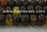 CAR532 15.5 inches 5*8mm rondelle natural amber beads wholesale