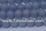 CAS201 15.5 inches 6mm round blue angel skin gemstone beads