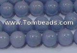 CAS202 15.5 inches 8mm round blue angel skin gemstone beads