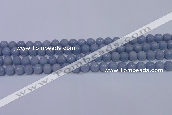 CAS202 15.5 inches 8mm round blue angel skin gemstone beads