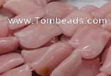 CAS24 15.5 inches 14*25mm marquise pink angel skin gemstone beads