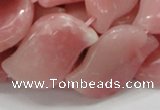 CAS25 15.5 inches 18*30mm marquise pink angel skin gemstone beads