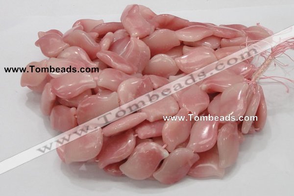 CAS25 15.5 inches 18*30mm marquise pink angel skin gemstone beads