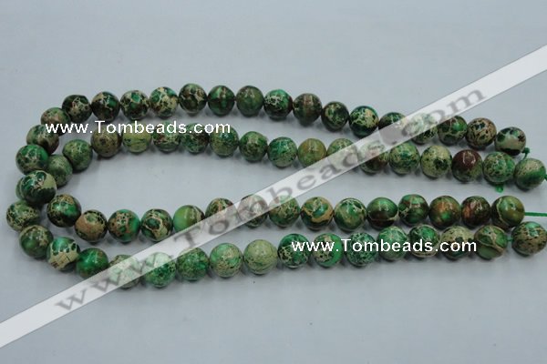 CAT224 15.5 inches 20mm round dyed natural aqua terra jasper beads