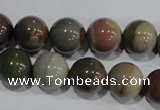 CAT5205 15.5 inches 14mm round aqua terra jasper beads wholesale