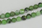 CAU01 6mm round australia chrysoprase gemstone beads Wholesale