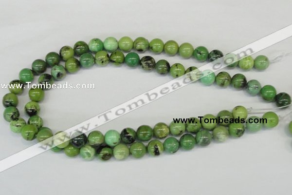 CAU04 round australia chrysoprase 12mm gemstone beads Wholesale