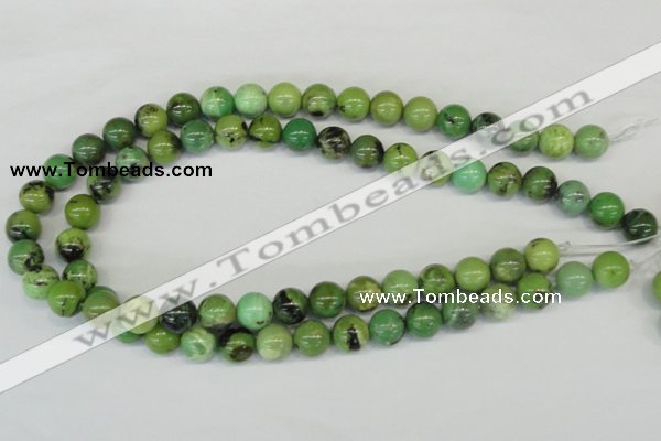 CAU05 15.5 inch australia chrysoprase 14mm round beads wholesale