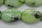 CAU204 15.5 inches 18*25mm oval Australia chrysoprase beads