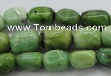 CAU207 15.5 inches 10*14mm nuggets Australia chrysoprase beads