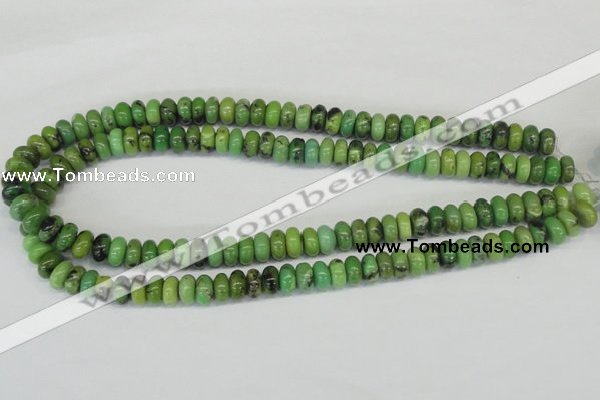 CAU27 15.5 inches 5*10mm rondelle australia chrysoprase beads wholesale