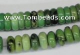 CAU28 15.5 inches 5*12mm rondelle australia chrysoprase beads wholesale