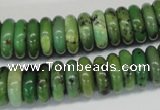 CAU29 15.5 inches 5*15mm rondelle australia chrysoprase beads wholesale