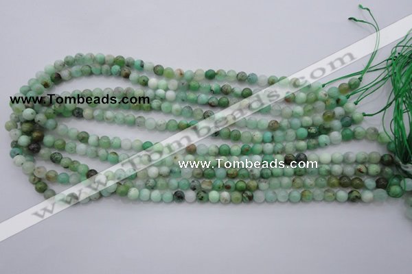 CAU302 15.5 inches 6mm round Australia chrysoprase beads wholesale