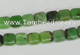 CAU34 15.5 inches 8*8mm square australia chrysoprase beads wholesale